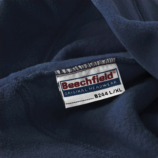 French Navy - Back - Beechfield Unisex Suprafleece Summit Winter Hat