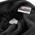 Black - Lifestyle - Beechfield Unisex Suprafleece Anti-Pilling 2in1 Winter Hat And Neck Warmer-Snood