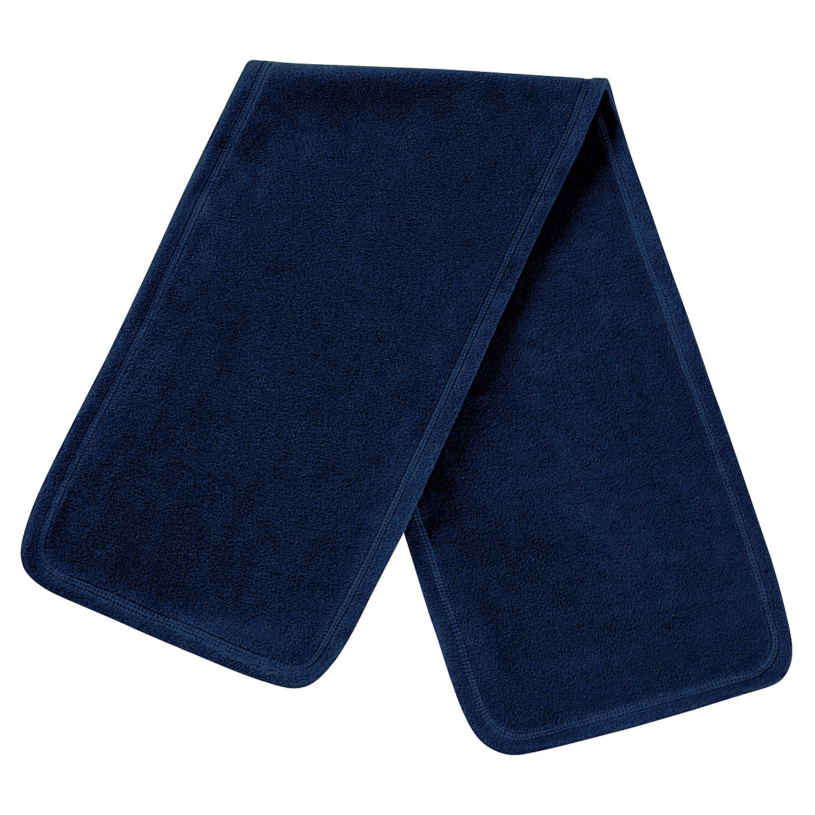 French Navy - Front - Beechfield Ladies-Womens Anti-Pilling Suprafleece Geneva Winter Scarf