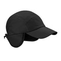 Black - Front - Beechfield Unisex Mountain Waterproof & Breathable Baseball Cap