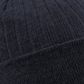 Dark Graphite - Back - Beechfield Thinsulate Thermal Winter - Ski Beanie Hat