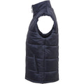 Navy - Side - 2786 Mens Plain Bodywarmer - Gilet Jacket