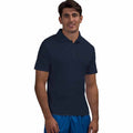 French Navy - Back - AWDis Cool Mens SuperCool Sports Performance Short Sleeve Polo Shirt