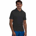 Jet Black - Back - AWDis Cool Mens SuperCool Sports Performance Short Sleeve Polo Shirt