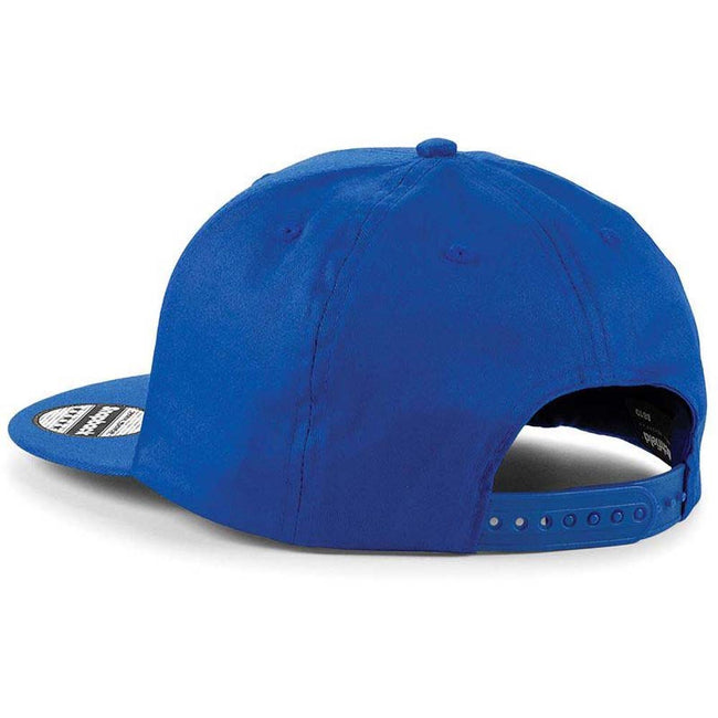 Bright Royal - Back - Beechfield Unisex 5 Panel Retro Rapper Cap