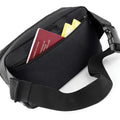 Black - Side - BagBase Organiser Belt - Waistpack Bag (2.5 Litres)