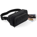 Black - Pack Shot - BagBase Organiser Belt - Waistpack Bag (2.5 Litres)