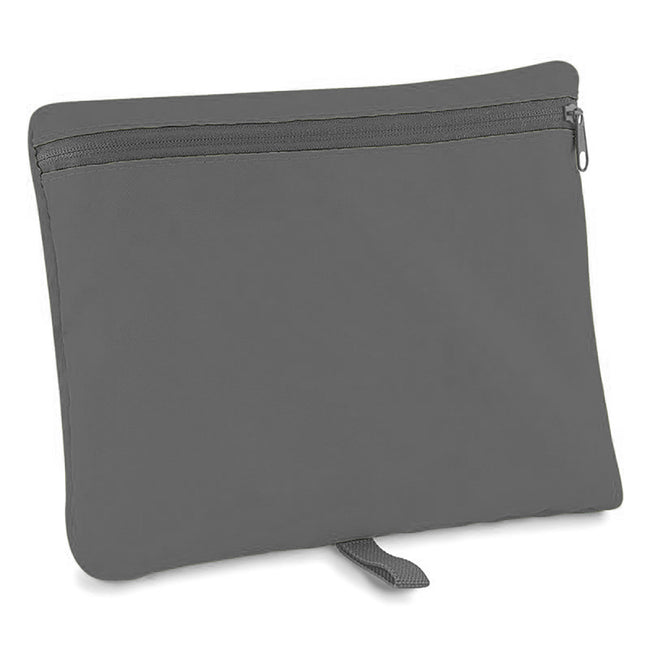 Graphite Grey- Graphite Grey - Back - BagBase Packaway Barrel Bag - Duffle Water Resistant Travel Bag (32 Litres)