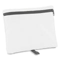 White - Side - BagBase Packaway Barrel Bag - Duffle Water Resistant Travel Bag (32 Litres)