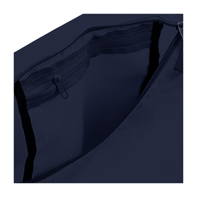 French Navy-French Navy - Back - BagBase Packaway Barrel Bag - Duffle Water Resistant Travel Bag (32 Litres)