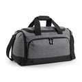 Grey Marl - Front - BagBase Sports Holdall - Duffle Bag