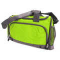 Lime Green - Front - BagBase Sports Holdall - Duffle Bag