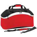 Classic Red- Black- White - Front - BagBase Teamwear Sport Holdall - Duffle Bag (54 Litres)