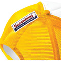 Sunflower-White - Lifestyle - Beechfield Vintage Plain Snap-Back Trucker Cap