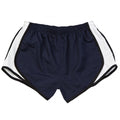 Navy- Black-White - Front - Boxercraft Ladies-Womens Velocity Breathable Sports Shorts