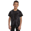 Spider Black - Back - Colortone Childrens Unisex Tonal Spider Short Sleeve T-Shirt