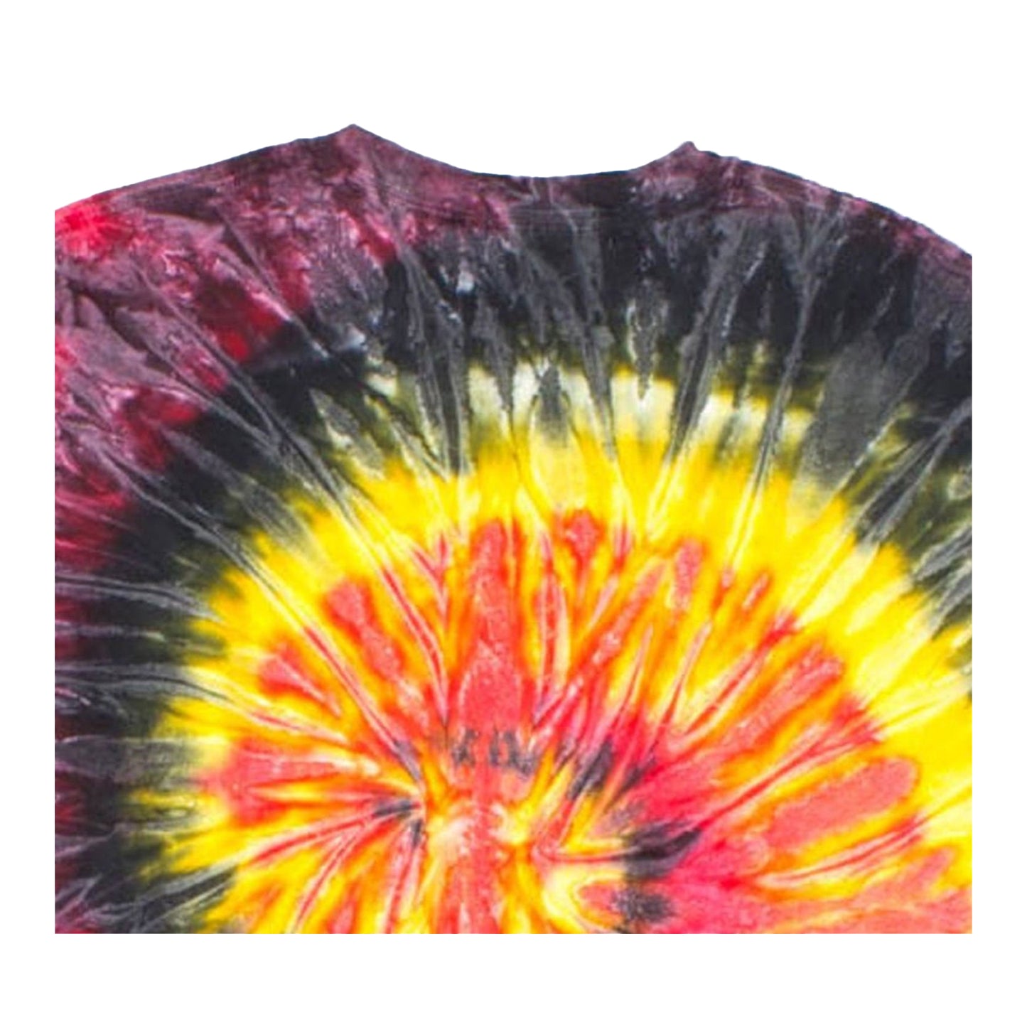 Minty - Back - Colortone Womens-Ladies Rainbow Tie-Dye Short Sleeve Heavyweight T-Shirt