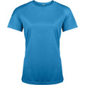 Aqua Blue - Front - Kariban Proact Womens Performance Sports - Training T-shirt