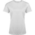 White - Front - Kariban Proact Womens Performance Sports - Training T-shirt