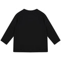 Black - Back - Larkwood Baby Unisex Plain Long Sleeve T-Shirt