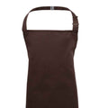 Brown - Back - Premier Childrens-Kids Bib Apron