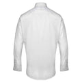 White - Back - Premier Supreme Heavier Weight Poplin Long Sleeve Work Shirt