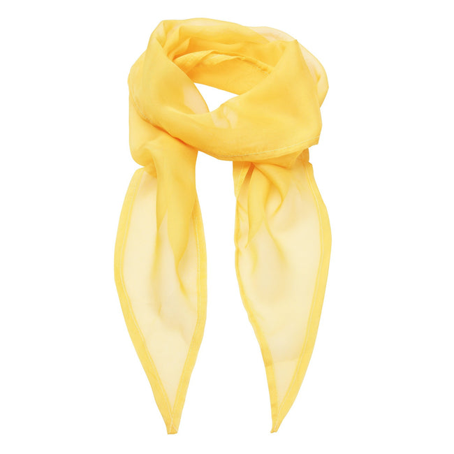 Sunflower - Front - Premier Ladies-Womens Work Chiffon Formal Scarf