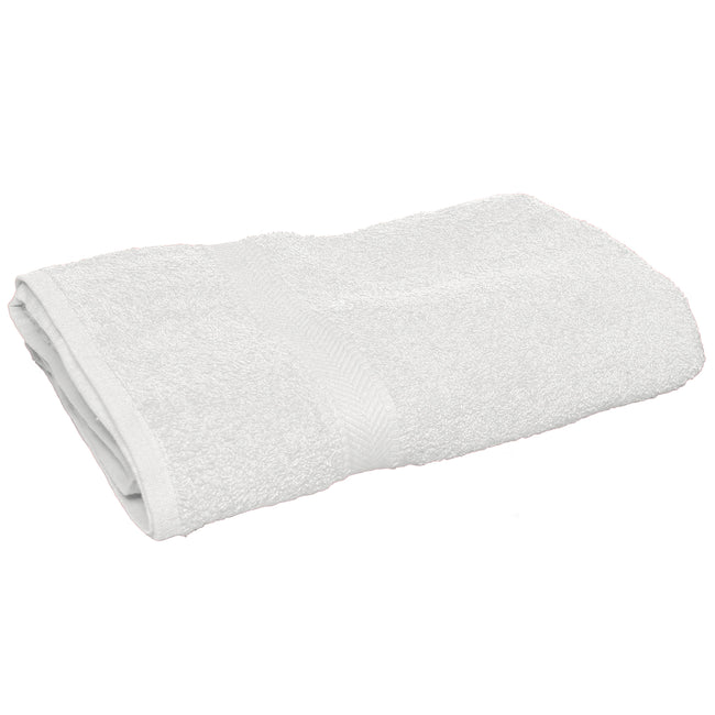 White - Front - Towel City Luxury Range Guest Towel (550 GSM)