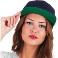 Navy - Back - Yupoong Mens The Classic Premium Snapback Cap