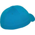 Hawaiian Ocean - Back - Yupoong Mens Flexfit Fitted Baseball Cap