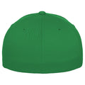 Pepper Green - Side - Yupoong Mens Flexfit Fitted Baseball Cap