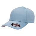Carolina Blue - Front - Yupoong Mens Flexfit Fitted Baseball Cap