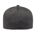 Dark Grey-Dark Grey - Side - Yupoong Mens Flexfit Fitted Baseball Cap