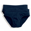 Underwear Navy - Front - Fruit Of The Loom Mens Classic Sport Briefs (Pack Of 2)