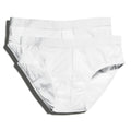 White - Front - Fruit Of The Loom Mens Classic Sport Briefs (Pack Of 2)