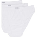 White - Close up - Fruit Of The Loom Mens Classic Slip Briefs (Pack Of 3)