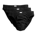 Black - Front - Fruit Of The Loom Mens Classic Slip Briefs (Pack Of 3)