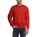 Red - Back - Fruit Of The Loom Unisex Premium 70-30 Set-In Sweatshirt