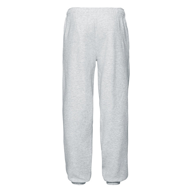 Heather Grey - Side - Fruit Of The Loom Mens Premium 70-30 Elasticated Jog Pants - Jogging Bottoms