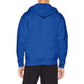 Royal Blue - Side - Fruit Of The Loom Mens Premium 70-30 Hooded Zip-Up Sweatshirt - Hoodie
