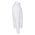 White - Side - Fruit Of The Loom Mens Premium 70-30 Full Zip Sweatshirt Jacket