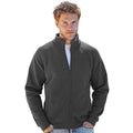 Light Graphite - Back - Fruit Of The Loom Mens Premium 70-30 Full Zip Sweatshirt Jacket