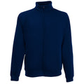 Deep Navy - Front - Fruit Of The Loom Mens Premium 70-30 Full Zip Sweatshirt Jacket