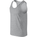 Sport Grey - Side - Gildan Mens Softstyle® Tank Vest Top