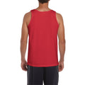 Red - Back - Gildan Mens Softstyle® Tank Vest Top