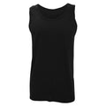 Black - Front - Gildan Mens Softstyle® Tank Vest Top