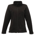 Black - Front - Regatta Womens-Ladies Full-Zip 210 Series Microfleece Jacket