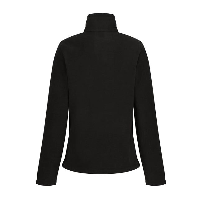 Black - Back - Regatta Womens-Ladies Full-Zip 210 Series Microfleece Jacket