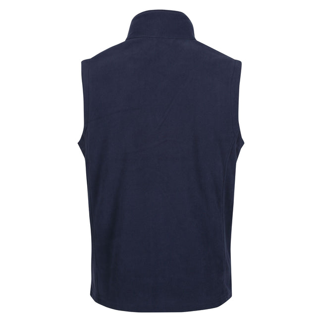 Dark Navy - Back - Regatta Mens 210 Microfleece Bodywarmer - Gilet