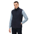Dark Navy - Side - Regatta Mens 210 Microfleece Bodywarmer - Gilet